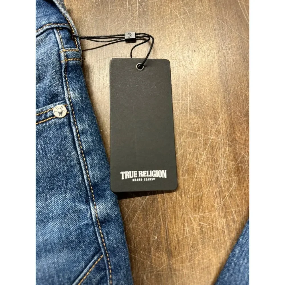 NWT!! True Religion Jeans, ROCCO Relaxed Skinny W32 x 32 Inseam‎
